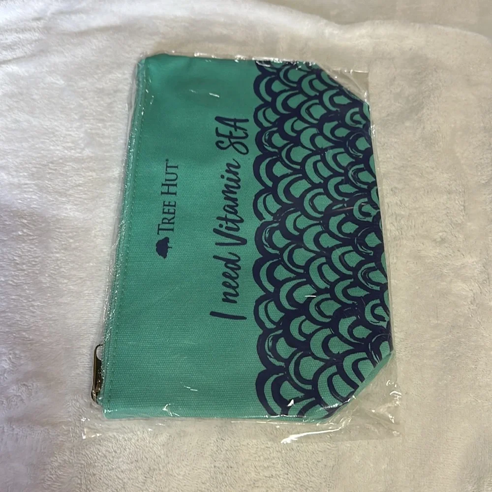 Tree Hut Vitamin Sea Canvas Makeup Pouch